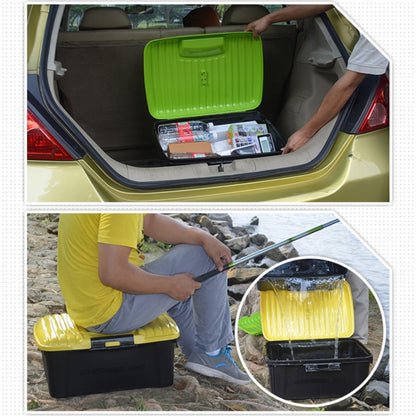 3R-2002 Car / Household Storage Box Sealed Box, Capacity: 40L(Green) - Stowing Tidying by 3R | Online Shopping South Africa | PMC Jewellery | Buy Now Pay Later Mobicred