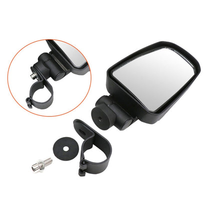 Pair All-terrain Vehicles Wide Field View 1.75 inch Rearview Mirror Side Reflector Mirror for UTV / ATV - Side Mirrors by PMC Jewellery | Online Shopping South Africa | PMC Jewellery