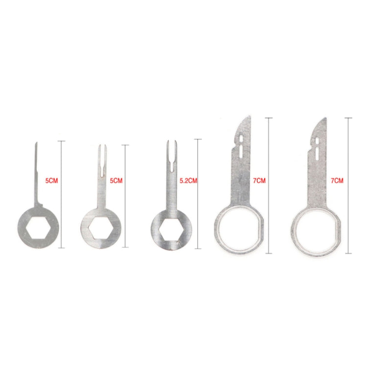 19 in 1 Car Audio Disassembly Tool Interior Disassembly Modification Tool (Red) - Hand Tool Sets by PMC TechLife | Online Shopping South Africa | PMC TechLife | Buy Now Pay Later Mobicred