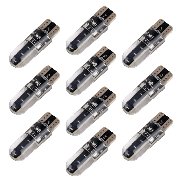 10 PCS T10 DC12V / 1W Car Clearance Light COB Lamp Beads (Blue Light) - Clearance Lights by PMC TechLife | Online Shopping South Africa | PMC TechLife | Buy Now Pay Later Mobicred