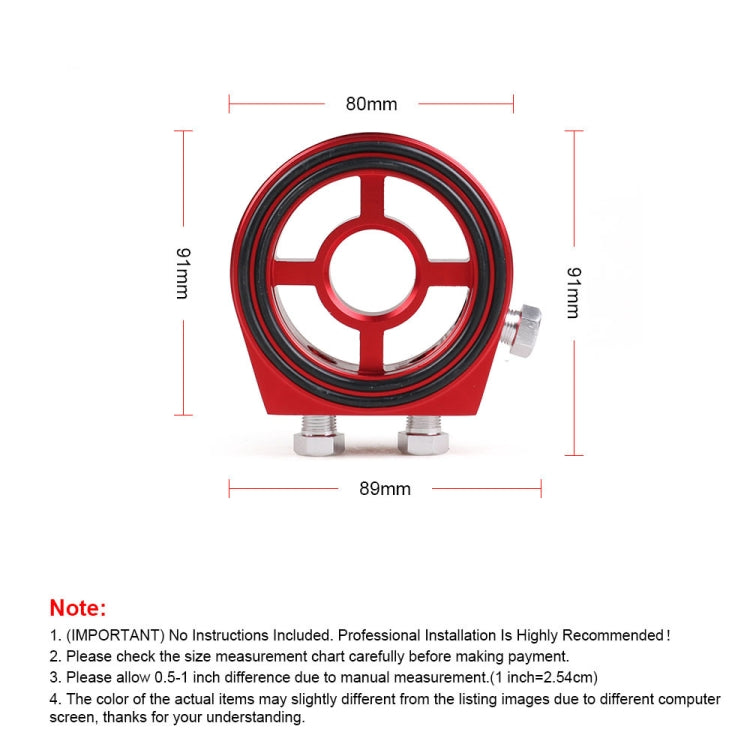 Car Modification Oil Temperature and Oil Pressure Gauge Adapter (Silver) - Engine Fittings by PMC TechLife | Online Shopping South Africa | PMC TechLife | Buy Now Pay Later Mobicred