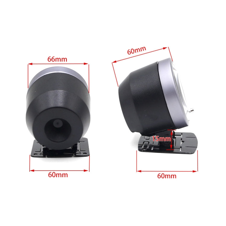 60mm Car Modified 0-3bar Turbocharged Instrument with Bracket - Car Modification by PMC TechLife | Online Shopping South Africa | PMC TechLife | Buy Now Pay Later Mobicred