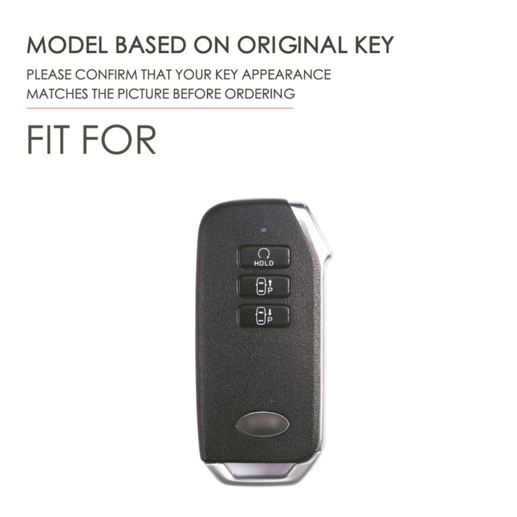 Hallmo Car Cowhide Leather Key Protective Cover for KIA(Brown) - free shipping - PMC TechLife - Order now!