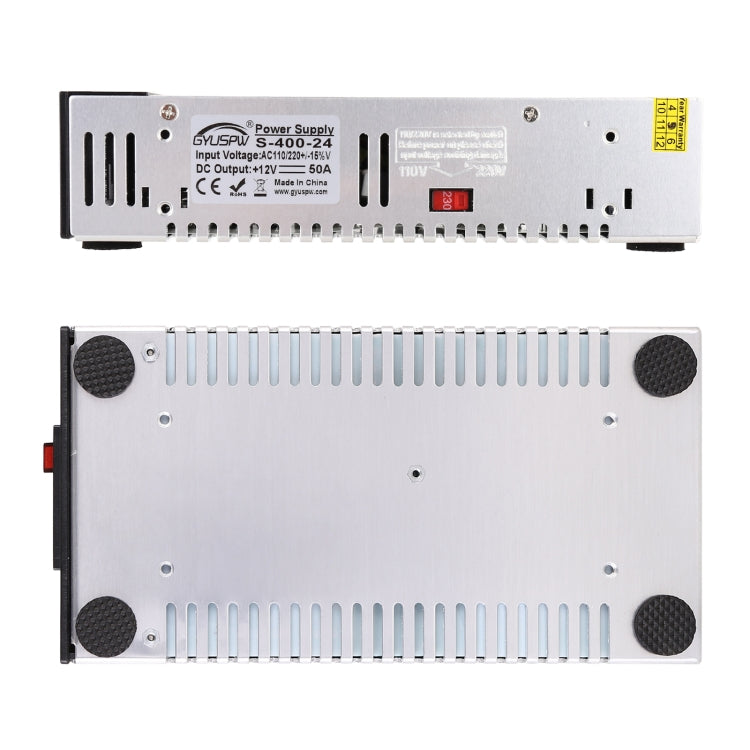 S-400-24 DC24V 400W 16.7A DIY Regulated DC Switching Power Supply Power Step-down Transformer with Clip, US Plug - Step-down Transformer by PMC TechLife | Online Shopping South Africa | PMC TechLife | Buy Now Pay Later Mobicred