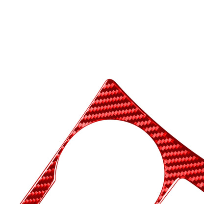 Carbon Fiber Car Cup Holder Panel A Decorative Sticker for Toyota Corolla 2014-2018,Left Drive (Red) - Car Interior Mouldings by PMC Jewellery | Online Shopping South Africa | PMC Jewellery | Buy Now Pay Later Mobicred