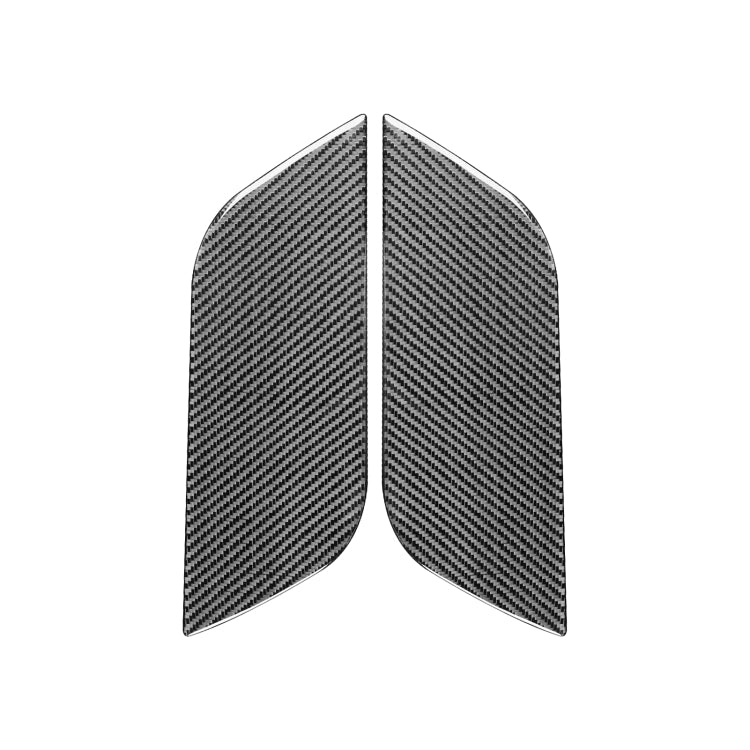 2 PCS / Set Carbon Fiber Car A Front Door Panel Decorative Sticker for Mercedes-Benz B-Class 2019,Left and Right Drive Universal - Car Interior Mouldings by PMC Jewellery | Online Shopping South Africa | PMC Jewellery | Buy Now Pay Later Mobicred