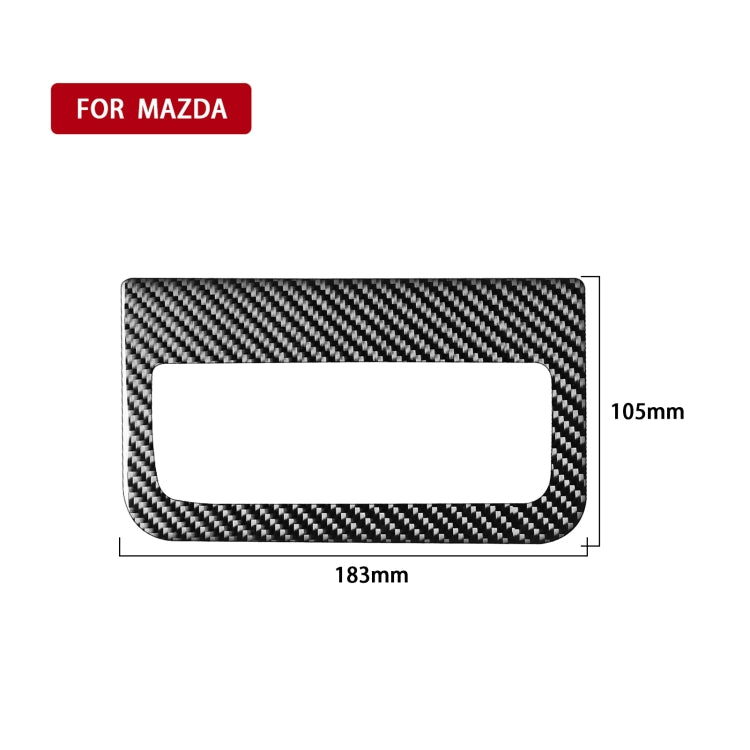 Car Carbon Fiber Rear Air Outlet Decorative Sticker for Mazda 3 Axela 2020, Left and Right Drive - Car Interior Mouldings by PMC Jewellery | Online Shopping South Africa | PMC Jewellery | Buy Now Pay Later Mobicred