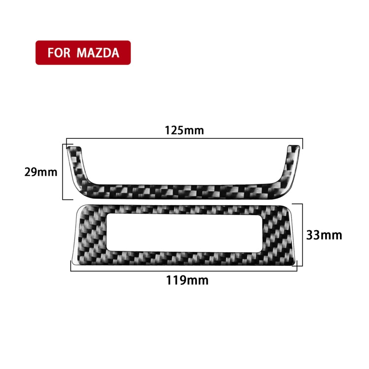 Car Carbon Fiber Headlight Frame Decorative Sticker for Mazda 3 Axela 2020, Right Drive - Car Interior Mouldings by PMC Jewellery | Online Shopping South Africa | PMC Jewellery | Buy Now Pay Later Mobicred