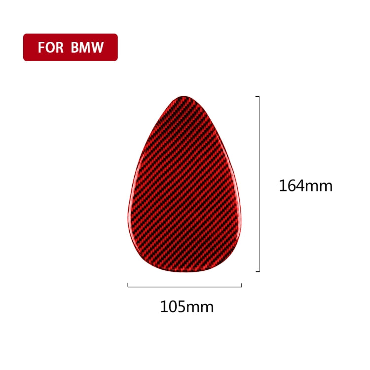 Car Carbon Fiber Dashboard Decorative Sticker for BMW Mini Cooper JCW One F56 F55 F54, Left and Right Drive Universal (Red) - Car Interior Mouldings by PMC Jewellery | Online Shopping South Africa | PMC Jewellery | Buy Now Pay Later Mobicred