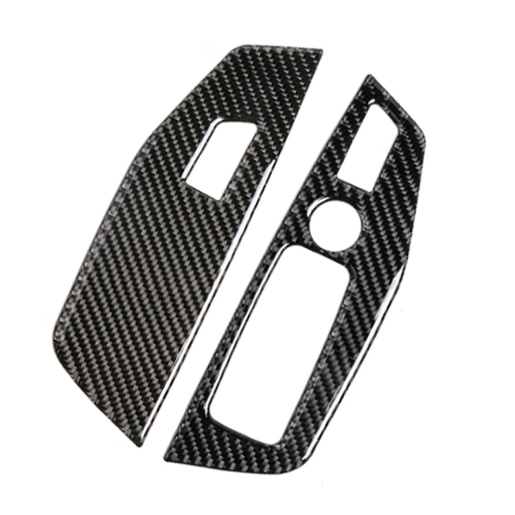 Car Carbon Fiber Window Glass Control Panel Solid Color Decorative Sticker for BMW G01 X3 2018-2020 / G02 X4 2019-2020, Left Drive - Car Interior Mouldings by PMC Jewellery | Online Shopping South Africa | PMC Jewellery | Buy Now Pay Later Mobicred