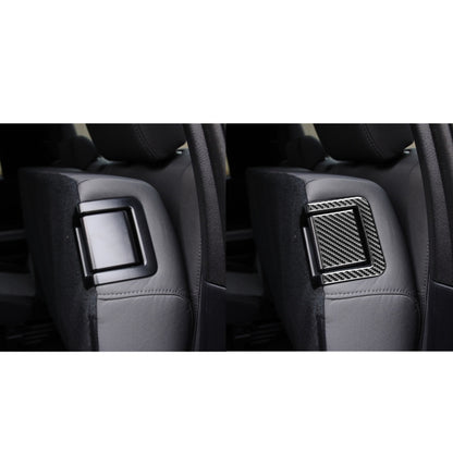 4 PCS / Set Carbon Fiber Car Rear Seat Adjustment Panel Decorative Sticker for Toyota Tundra 2014-2018, Left Right Driving Universal - Car Interior Mouldings by PMC Jewellery | Online Shopping South Africa | PMC Jewellery | Buy Now Pay Later Mobicred