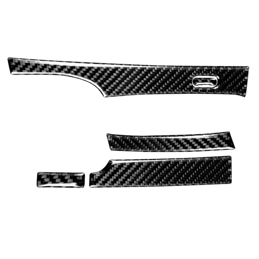 5 in 1 Car Carbon Fiber Automatic Gear Decorative Sticker for Honda Civic 8th Generation 2006-2011, Left Drive - Car Interior Mouldings by PMC Jewellery | Online Shopping South Africa | PMC Jewellery | Buy Now Pay Later Mobicred