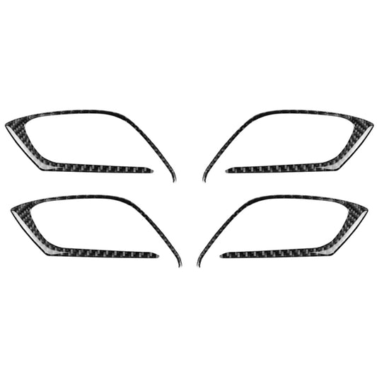 Car Carbon Fiber Inner Door Handle Decorative Sticker for Mazda CX-5 2017-2018, Left and Right Drive Universal - Car Interior Mouldings by PMC Jewellery | Online Shopping South Africa | PMC Jewellery | Buy Now Pay Later Mobicred