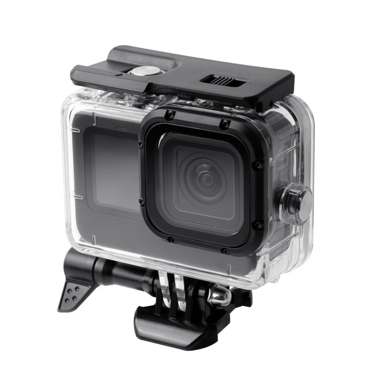 Waterproof Case + Touch Back Cover + Purple Red Pink Lens Filter for GoPro HERO10 Black / HERO9 Black - Waterproof Cases by PMC Jewellery | Online Shopping South Africa | PMC Jewellery | Buy Now Pay Later Mobicred