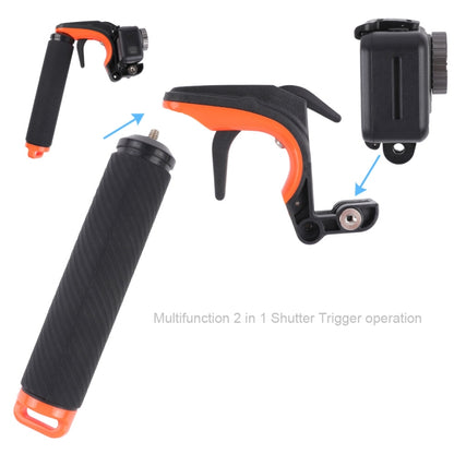 Shutter Trigger + Floating Hand Grip Diving Buoyancy Stick with Adjustable Anti-lost Strap & Screw & Wrench for DJI Osmo Action -  by PMC Jewellery | Online Shopping South Africa | PMC Jewellery | Buy Now Pay Later Mobicred