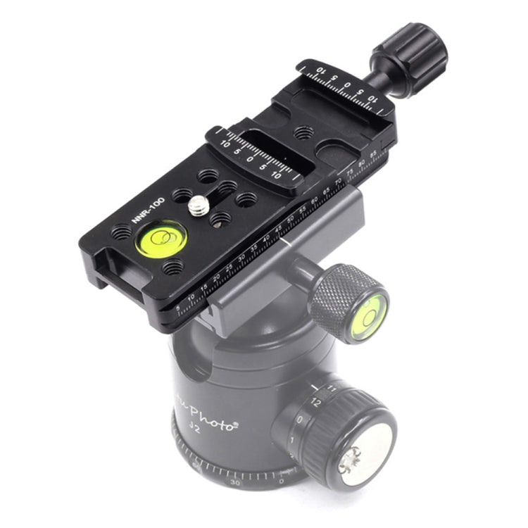 NNR-100 Multi-Purpose 100mm Nodal Rail Slide Plate QR Clamp Macro Panoramic Bracket - free shipping - PMC TechLife - Order now!