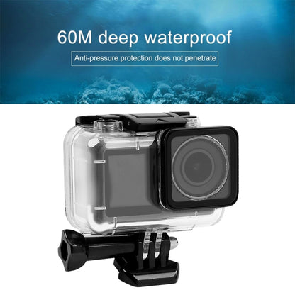 60m Underwater Waterproof Housing Diving Case for DJI Osmo Action(Transparent) -  by PMC Jewellery | Online Shopping South Africa | PMC Jewellery | Buy Now Pay Later Mobicred
