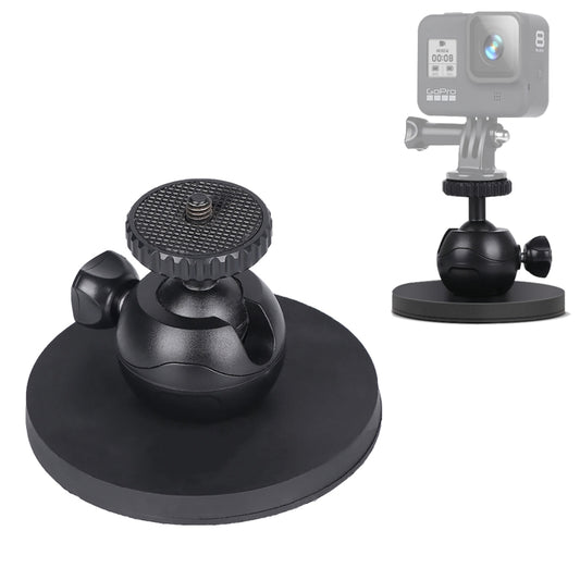 Car Suction Cup Mount Bracket for GoPro Hero11 Black / HERO10 Black / HERO9 Black / HERO8 Black /7 /6 /5 /5 Session /4 Session /4 /3+ /3 /2 /1, Xiaoyi and Other Action Cameras, Style: Single Suction Cup(Black) - Holder by PMC Jewellery | Online Shopping South Africa | PMC Jewellery | Buy Now Pay Later Mobicred