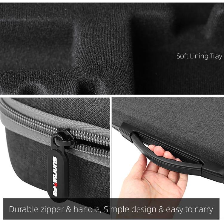 Sunnylife IST-B193 Storage Bag Case Handbag for Insta360 ONE X2 / X(Black) - free shipping - PMC TechLife - Order now!