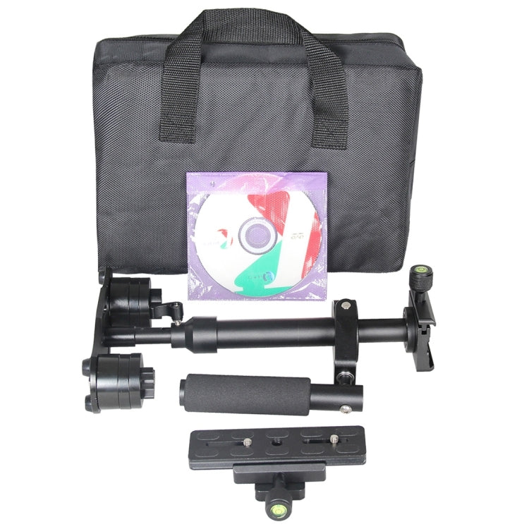 YELANGU S60N Aluminum  Handheld Stabilizer for Camcorder DV Video Camera DSLR(Black) - free shipping - PMC TechLife - Order now!