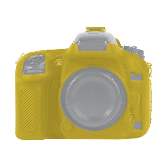 For Nikon D600 / D610 Soft Silicone Protective Case(Yellow) - Protective Case by PMC Jewellery | Online Shopping South Africa | PMC Jewellery | Buy Now Pay Later Mobicred