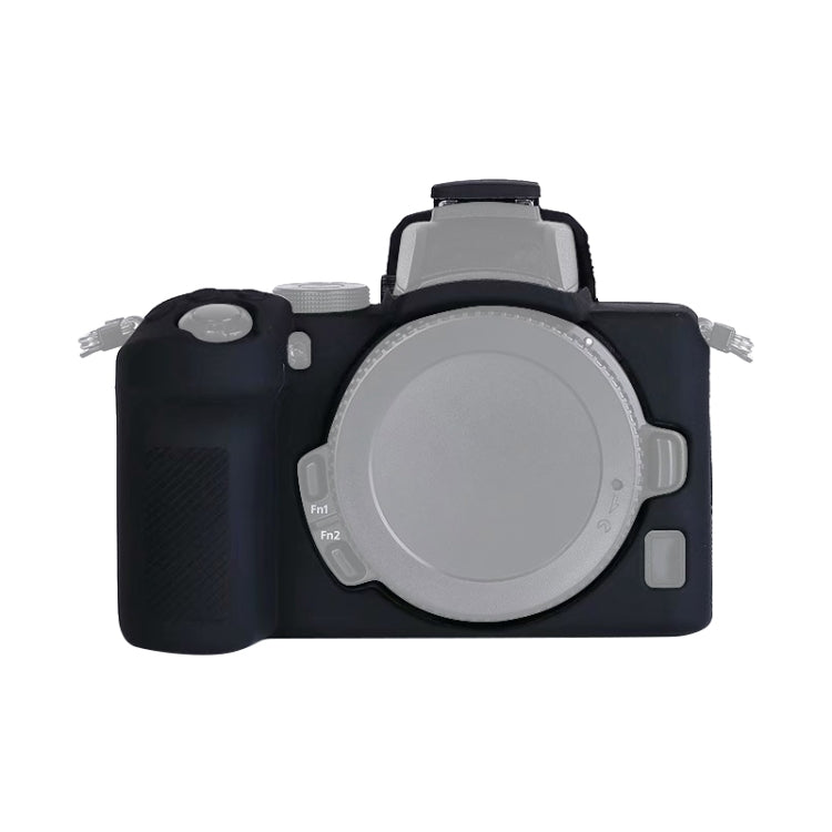 Soft Silicone Protective Case for Nikon Z50 (Black) - Protective Case by PMC TechLife | Online Shopping South Africa | PMC TechLife | Buy Now Pay Later Mobicred