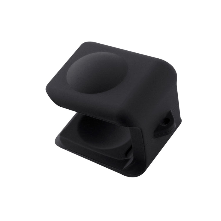 For Insta360 One R Panoramic Camera with Frame Shockproof Silicone Protective Case with Lens Cap Cover(Black) - Case & Bags by PMC TechLife | Online Shopping South Africa | PMC TechLife | Buy Now Pay Later Mobicred