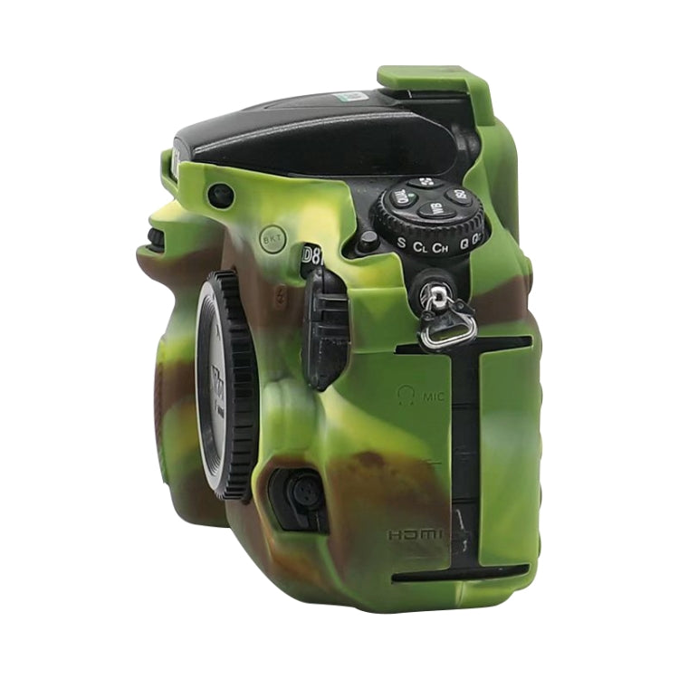 Soft Silicone Protective Case for Nikon D810 (Camouflage) - Protective Case by PMC TechLife | Online Shopping South Africa | PMC TechLife | Buy Now Pay Later Mobicred