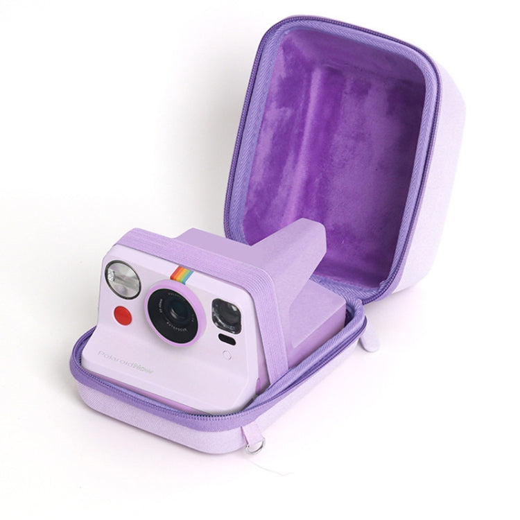 For Polaroid One Step 2 / NOW EVA Camera Case Shockproof Camera Storage Bag (Purple) - Leather Bag by PMC TechLife | Online Shopping South Africa | PMC TechLife | Buy Now Pay Later Mobicred