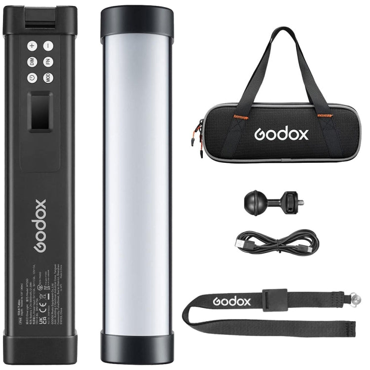 Godox WT25D Waterproof Tube Light  25cm White Light Photo Video Fill Light - free shipping - PMC TechLife - Order now!