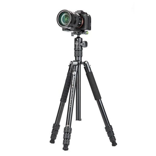 Fotopro X-go Chameleon E 2 4-Section Aluminum 2 in 1 Tripod Monopod (Black) - Tripods by Fotopro | Online Shopping South Africa | PMC Jewellery | Buy Now Pay Later Mobicred