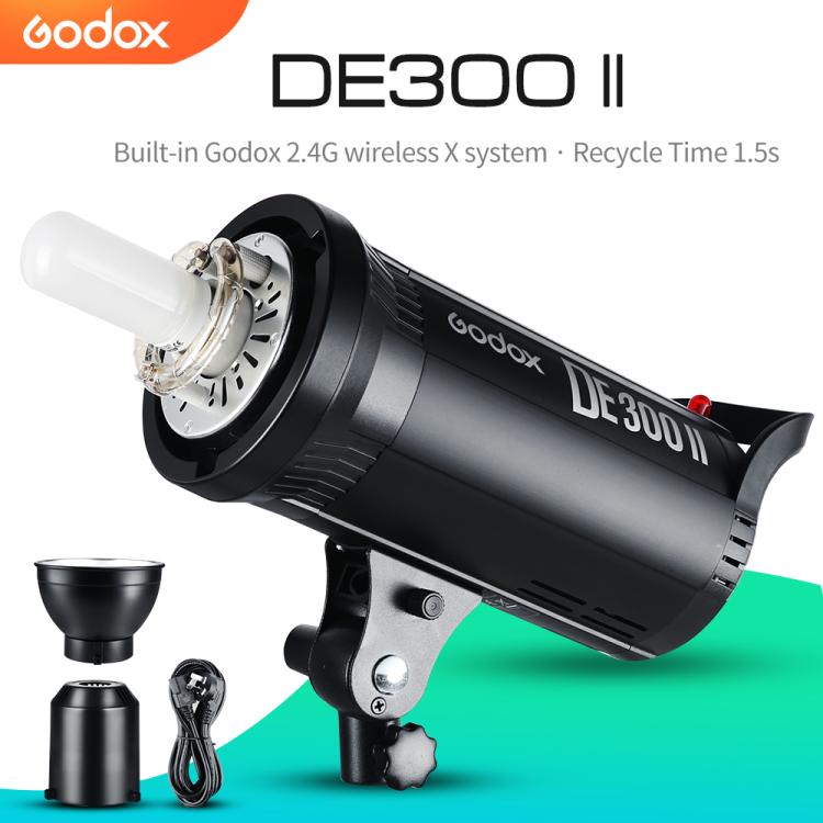 Godox DE300II 300Ws Studio Flash Light Strobe Lamp Head Bowens Mount Speedlight (AU Plug) - free shipping - PMC TechLife - Order now!