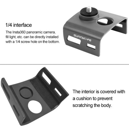 Sunnylife M2-Q9211 MAVIC 2 Fill-in Light Mounting Bracket for DJI Insta360 & Osmo Action Camera -  by Sunnylife | Online Shopping South Africa | PMC Jewellery | Buy Now Pay Later Mobicred