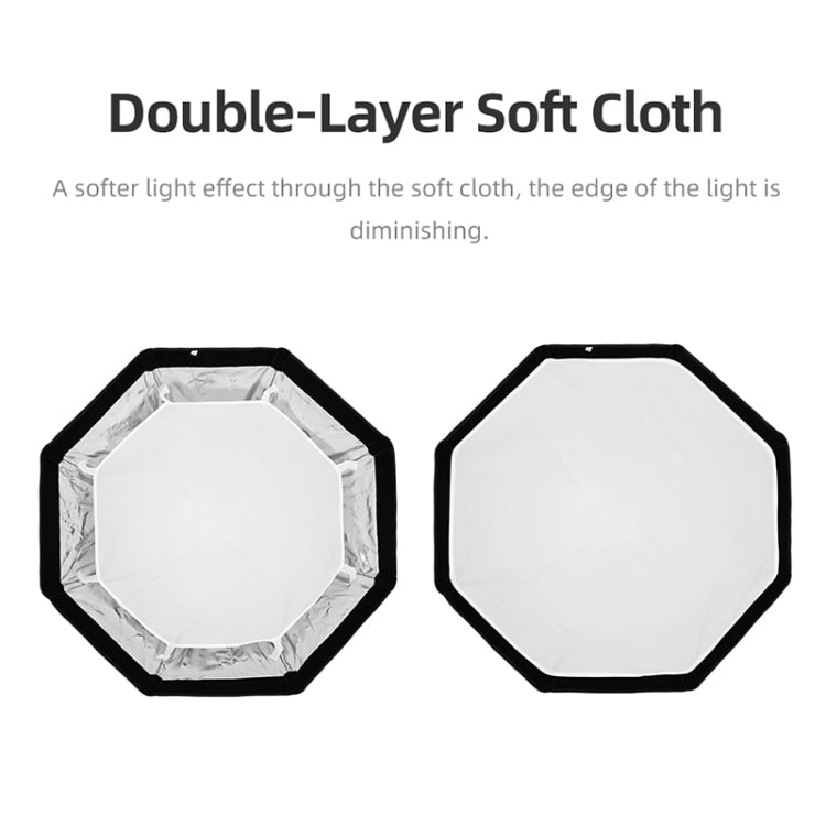 TRIOPO KS90 90cm Dome Speedlite Flash Octagon Parabolic Softbox Diffuser with Bracket Mount Handle for Speedlite - free shipping - PMC TechLife - Order now!