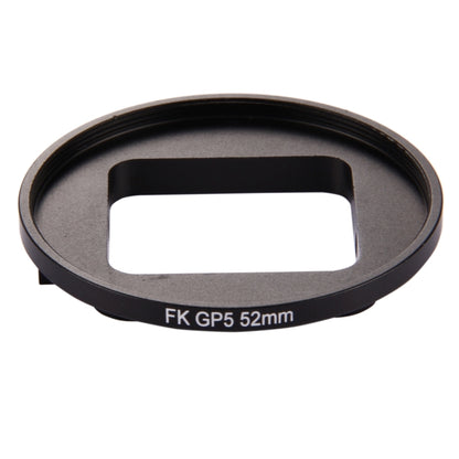 52mm 3 in 1 Round Circle UV Lens Filter with Cap for GoPro HERO7 Black/6 /5 - Lens Filter by JSR | Online Shopping South Africa | PMC Jewellery | Buy Now Pay Later Mobicred