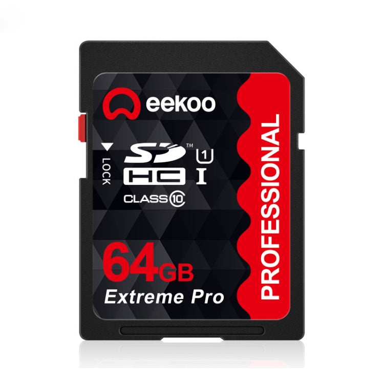 eekoo 64GB High Speed Class 10 SD Memory Card for All Digital Devices with SD Card Slot - SD Card by eekoo | Online Shopping South Africa | PMC Jewellery | Buy Now Pay Later Mobicred