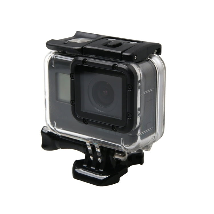 For GoPro HERO6 /5 Waterproof Housing Protective Case + Hollow Back Cover with Buckle Basic Mount & Screw - Waterproof Cases by PMC Jewellery | Online Shopping South Africa | PMC Jewellery | Buy Now Pay Later Mobicred