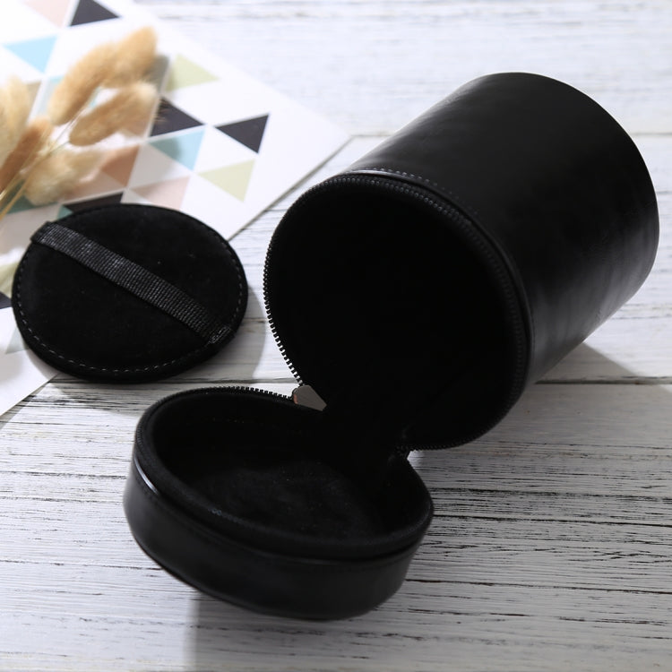 Medium Lens Case Zippered PU Leather Pouch Box for DSLR Camera Lens, Size: 13x9x9cm(Black) - free shipping - PMC TechLife - Order now!