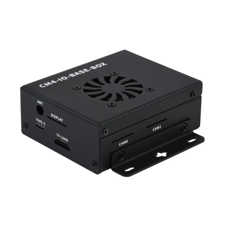 Waveshare Mini IO Board Lite Ver Mini-Computer Base Box with Metal Case & Cooling Fan for Raspberry Pi CM4(US Plug) - free shipping - PMC Jewellery - Order now!