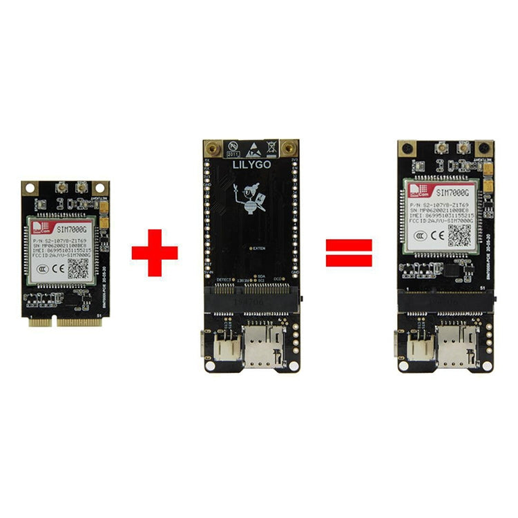 TTGO T-PCIE ESP32-WROVER-B AXP192 Chip WiFi Bluetooth Nano Card SIM Series Module Hardware Composable Development Board, SIM7600A-PCIE - free shipping - PMC Jewellery - Order now!