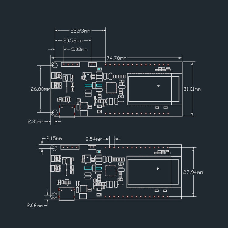 TTGO T-PCIE ESP32-WROVER-B AXP192 Chip WiFi Bluetooth Nano Card SIM Series Module 16MB Hardware Composable Development Board - Module by TTGO | Online Shopping South Africa | PMC Jewellery | Buy Now Pay Later Mobicred