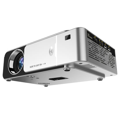 T6 3500ANSI Lumens 1080P LCD Mini Theater Projector, Standard Version, US Plug(Silver) - LED Projector by PMC Jewellery | Online Shopping South Africa | PMC Jewellery | Buy Now Pay Later Mobicred