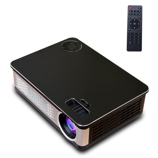 Z720 5.8 inch Single LCD Display Panel 1280x768P Smart Projector with Remote Control, Support AV / VGA / HDMI / USBX2 / SD Card /Audio (Black) - LED Projector by PMC Jewellery | Online Shopping South Africa | PMC Jewellery | Buy Now Pay Later Mobicred