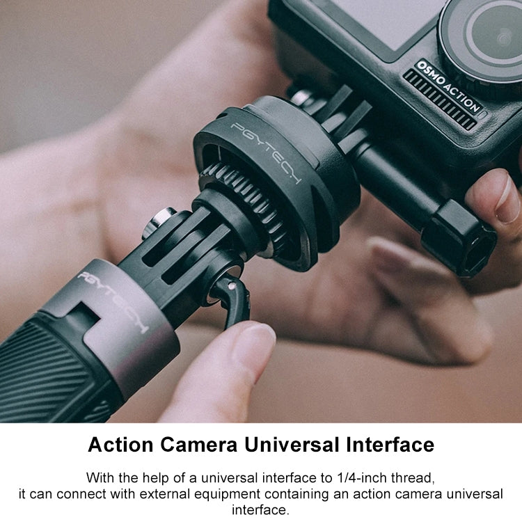 PGYTECH P-11B-023 Tripod Adapter for DJI Osmo Action(Black) - free shipping - PMC TechLife - Order now!