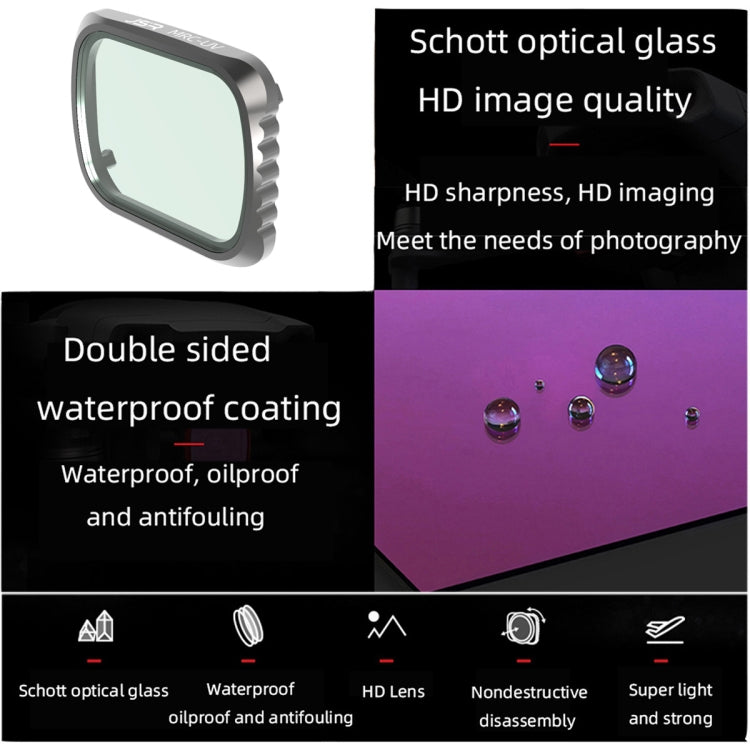 JSR KS MCUV Lens Filter for DJI Air 2S, Aluminum Frame - Lens Filter by JSR | Online Shopping South Africa | PMC TechLife | Buy Now Pay Later Mobicred