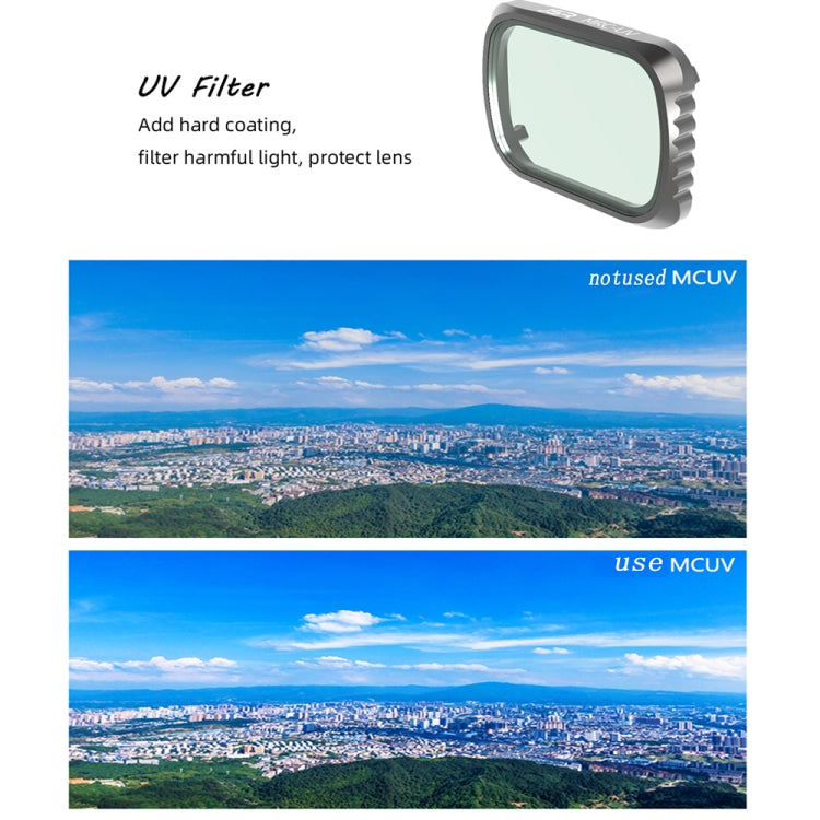 JSR KS MCUV Lens Filter for DJI Air 2S, Aluminum Frame - Lens Filter by JSR | Online Shopping South Africa | PMC TechLife | Buy Now Pay Later Mobicred