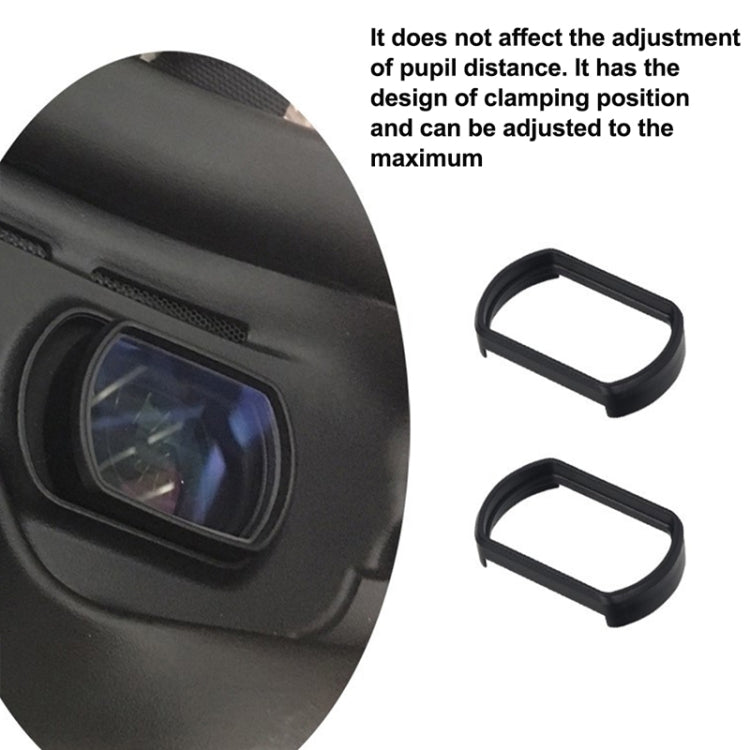 RCSTQ 2 PCS 200 Degree Myopia Glasses Lens Vision Correction Aspherical Lens for DJI FPV Goggles V2 - Lens Accessories by RCSTQ | Online Shopping South Africa | PMC Jewellery | Buy Now Pay Later Mobicred