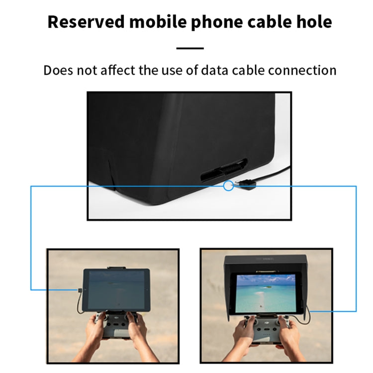STARTRC Tablet PC Foldable Controller Sunshade for DJI FPV / Mavic Mini / Air / Air 2 / Air 2S / Mini 2 / Phantom 3 / Phantom 4 - Lens Hood by STARTRC | Online Shopping South Africa | PMC Jewellery | Buy Now Pay Later Mobicred