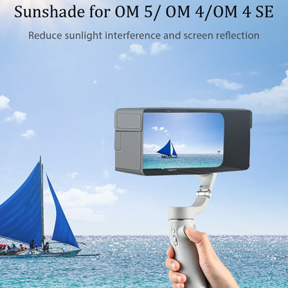 STARTRC Controller Phone Sunshade for DJI OM 5 / OM 4 SE / OM 4(Grey) -  by PMC Jewellery | Online Shopping South Africa | PMC Jewellery | Buy Now Pay Later Mobicred