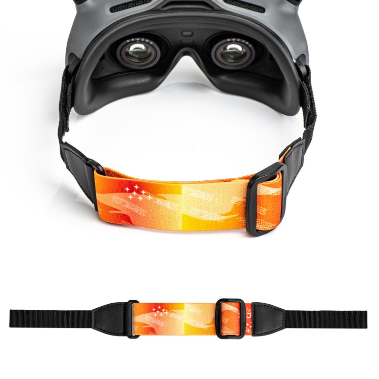 For DJI Avata Goggles 2 STARTRC Headband Elastic Straps(Orange) - Other Accessories by STARTRC | Online Shopping South Africa | PMC Jewellery | Buy Now Pay Later Mobicred